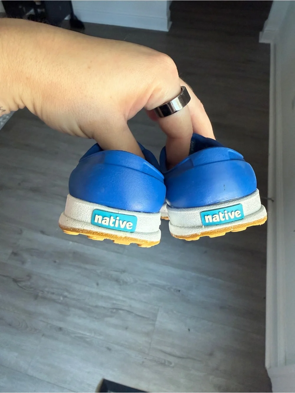 Native Blue Slip-On Water Shoes